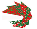 FOULARD BANDANA NOËL POUR CHIENS, 72 UNITÉS AU SAC