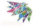 FOULARD BANDANA PÂQUES POUR CHIENS, 72 UNITÉS AU SAC