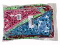 FOULARD BANDANA PATTES/OS POUR CHIENS, 72 UNITÉS AU SAC