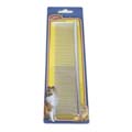 HUNTER 7.5'' STRAIGHT-BACK COMB - DOUBLE DENTED, LONG MEDIUM/COARSE TEETH