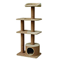 MULTI-LEVEL CAT TREE WITH CONDO - 52''