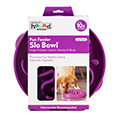 FUN FEEDER - SLOW BOWL - MAUVE - LARGE