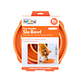 FUN FEEDER - SLOW BOWL - SWIRL - ORANGE - MEDIUM