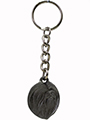 PEWTER KEYCHAIN - LHASSA APSO